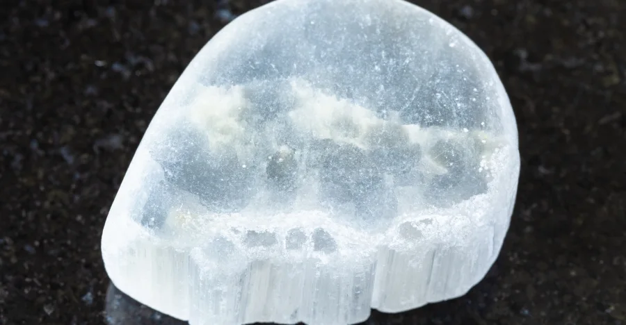 Ulexite crystal