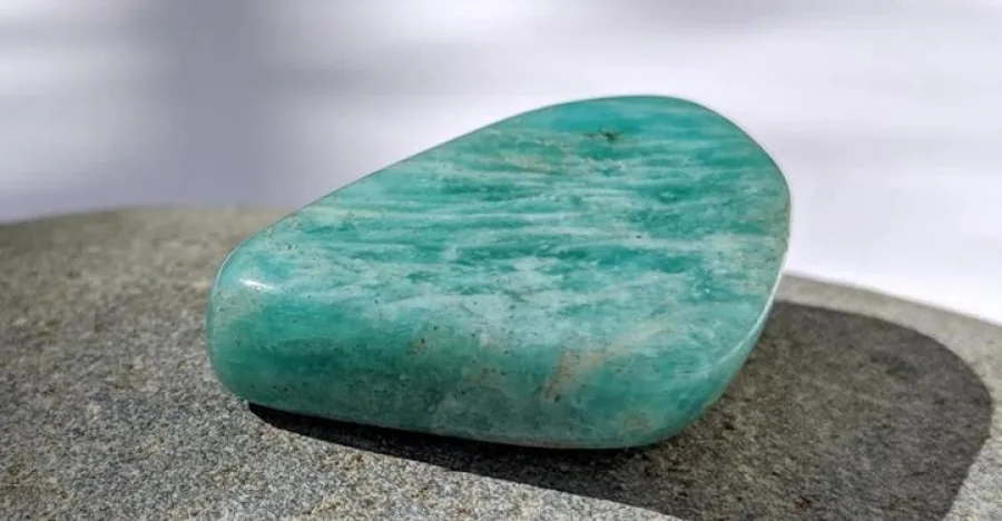 Amazonite crystal