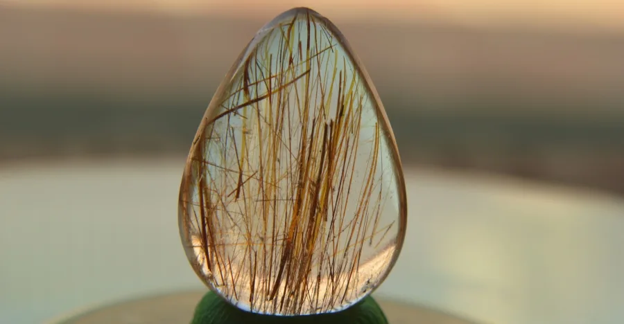 Rutilated Quartz crystal