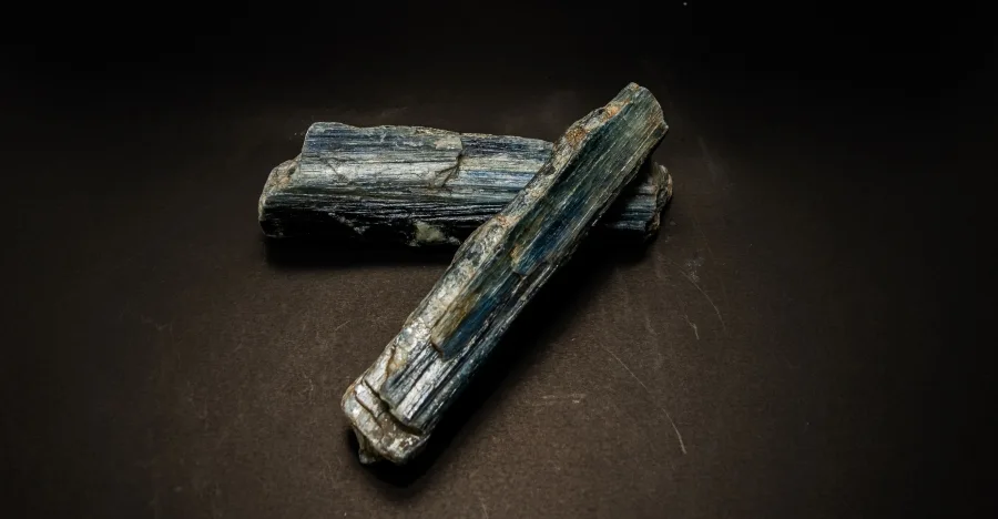 Black Kyanite crystal
