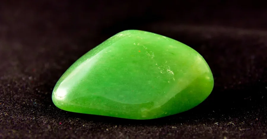 Chrysoprase crystal