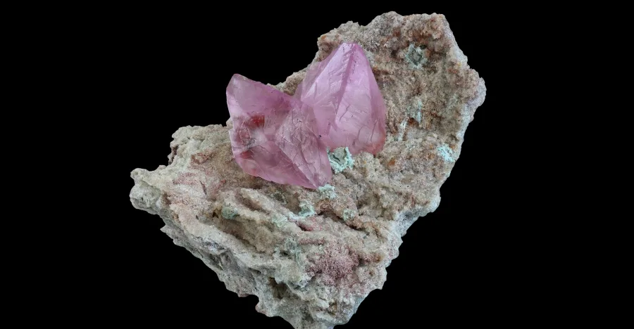Cobaltoan Calcite crystal