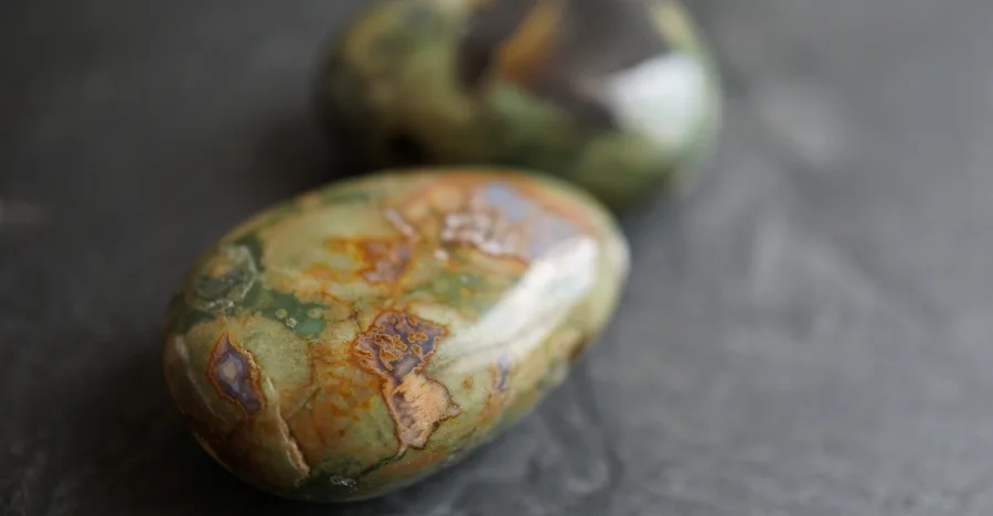 Orbicular Jasper crystal