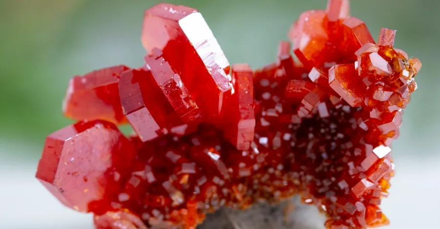 Vanadinite crystal