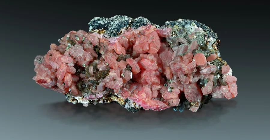 Rhodochrosite crystal