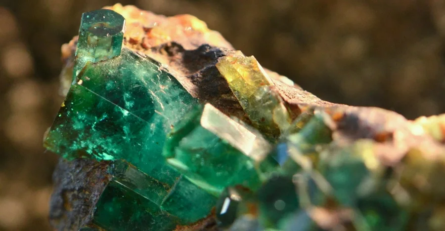 Beryl crystal