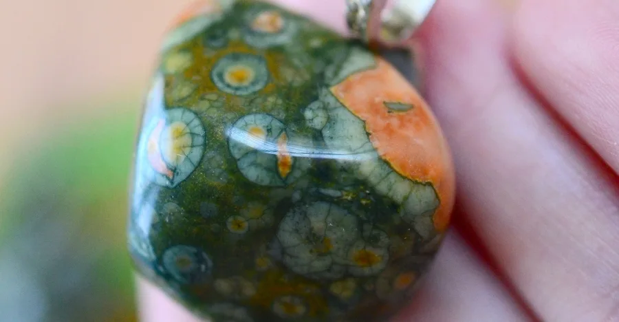 Rainforest Rhyolite crystal