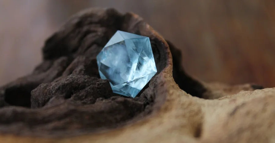 Blue Topaz crystal