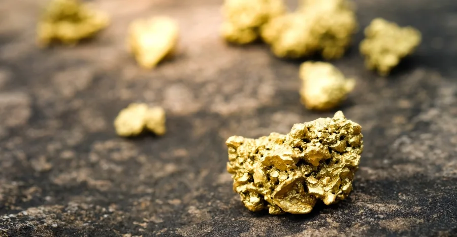 Gold crystal