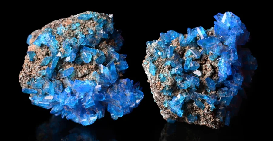 Covellite crystal