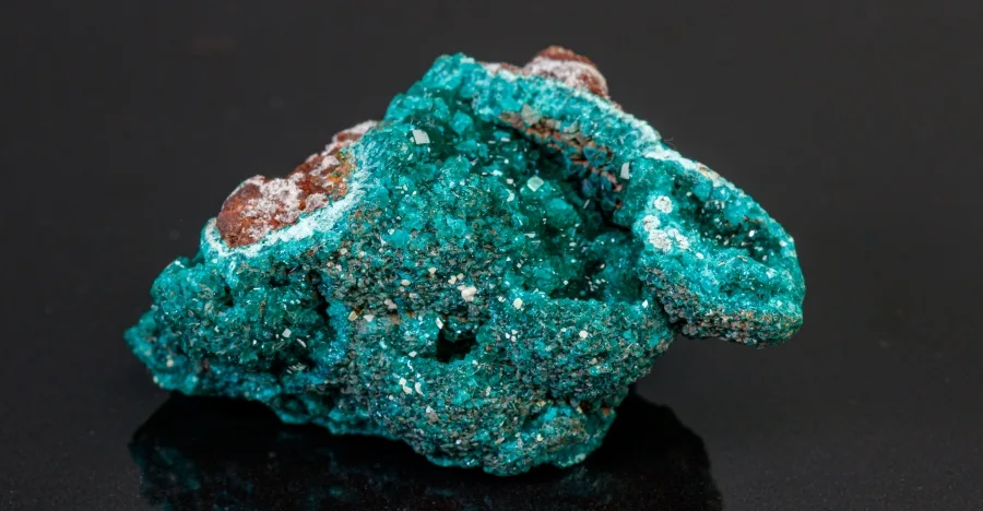 Dioptase crystal