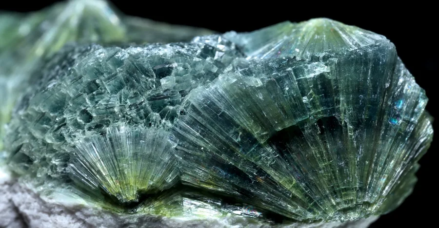 Wavellite crystal