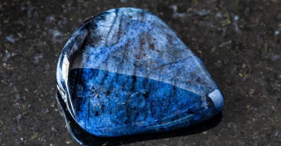 Dumortierite crystal