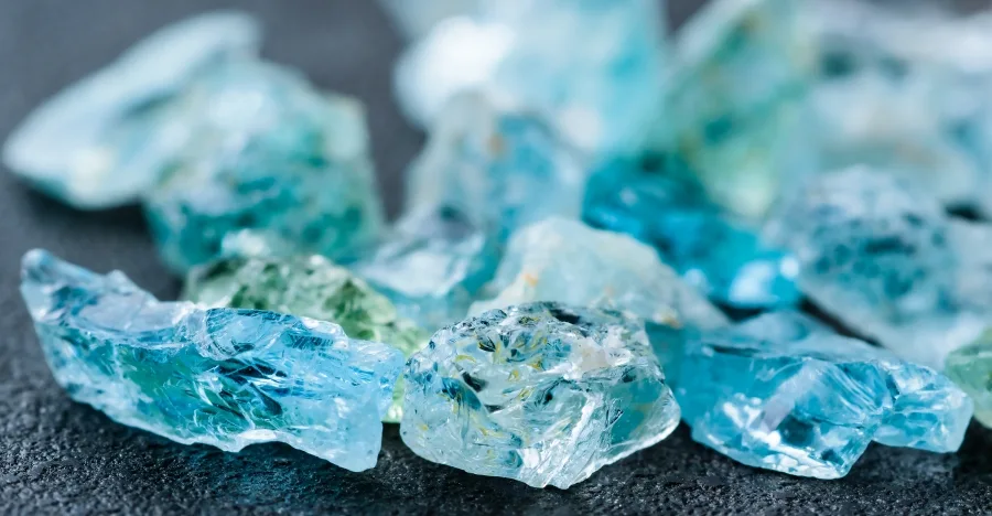 Aquamarine crystal