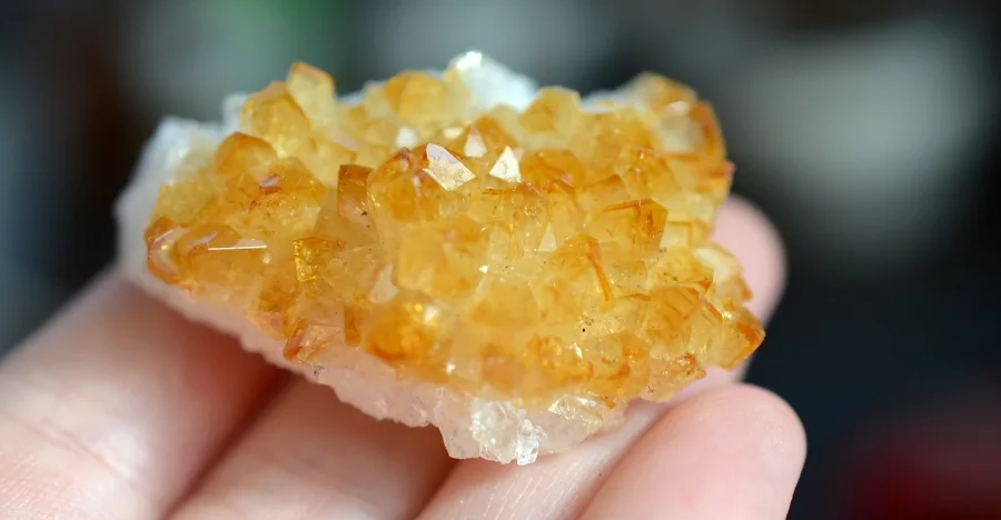 Citrine crystal