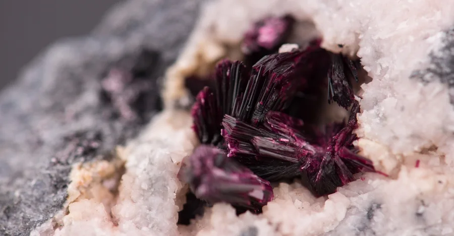 Erythrite crystal