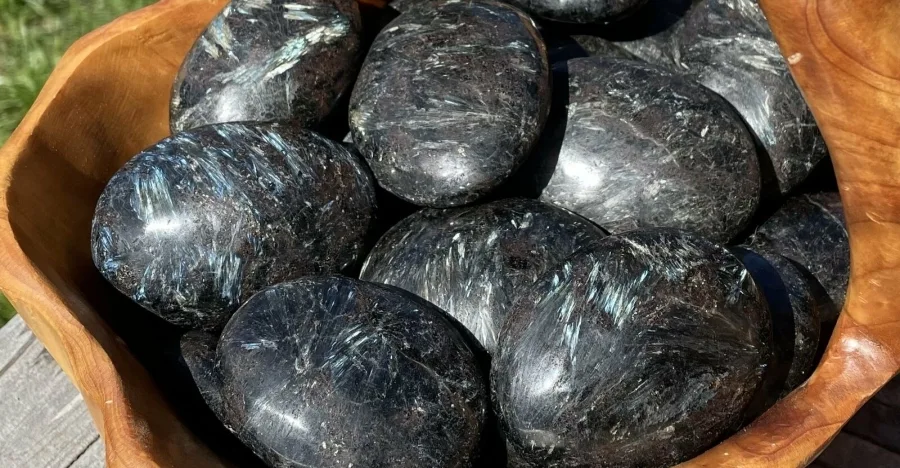 Arfvedsonite crystal