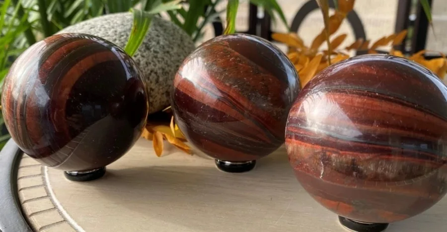 Red Tiger's Eye crystal