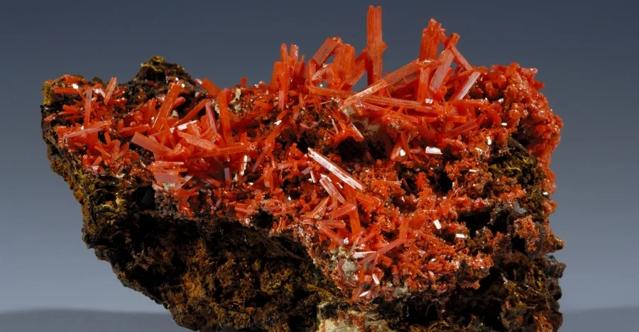 Crocoite crystal