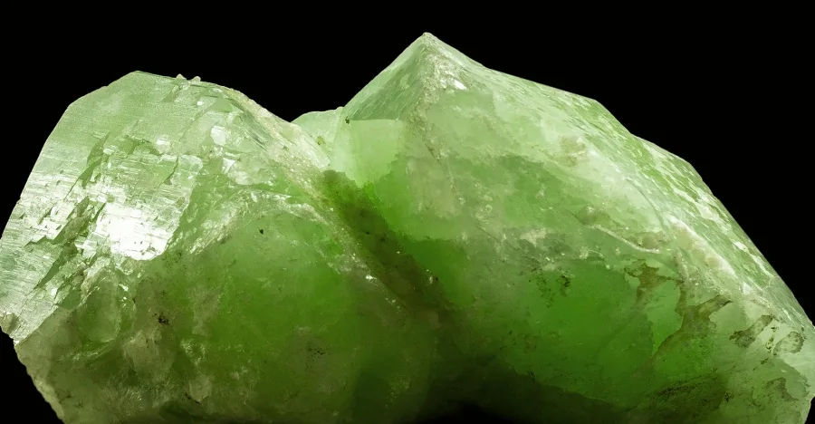 Datolite crystal