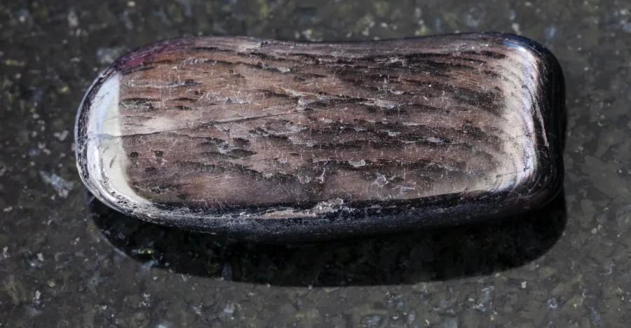 Hypersthene crystal