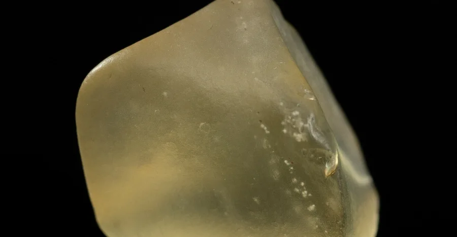 Libyan Gold Tektite crystal