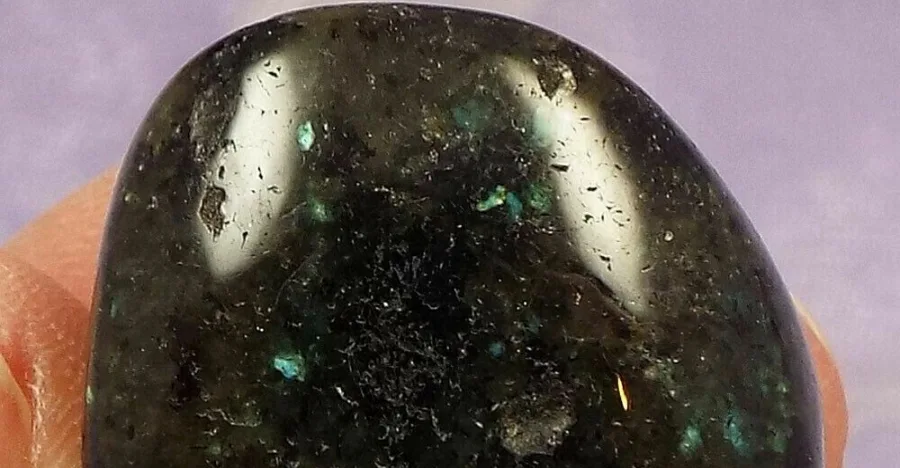 Galaxyite crystal