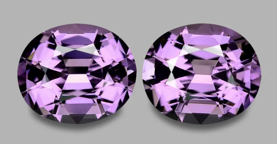 Lavender Spinel crystal