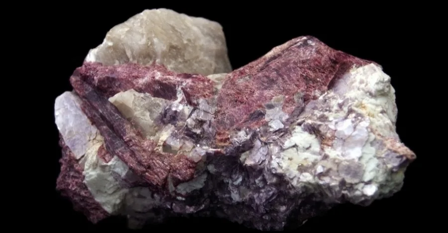 Rubellite crystal